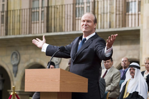 (Pictured: William Hurt is pictured in a scene from the film 'Vantage Point.')